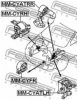 PEUGE 1807EP Engine Mounting
